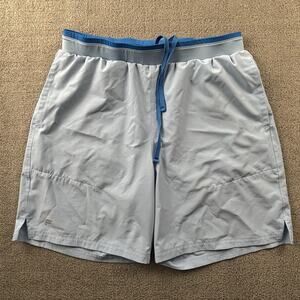 Fabletics Shorts Adult Size Large Blue Active Athleisure Casual Training Men's